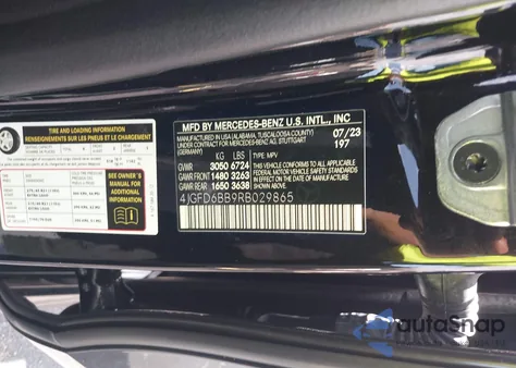 2024 Mercedes-Benz Amg Gle 53 Coupe 4Matic+ из США, поврежденный, VIN 4JGFD6BB9RB029865